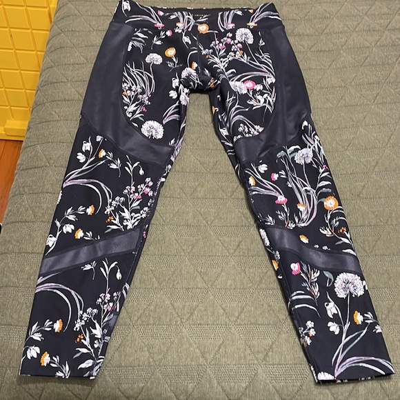 Donna Karen Active floral workout set M - Picture 2 of 9